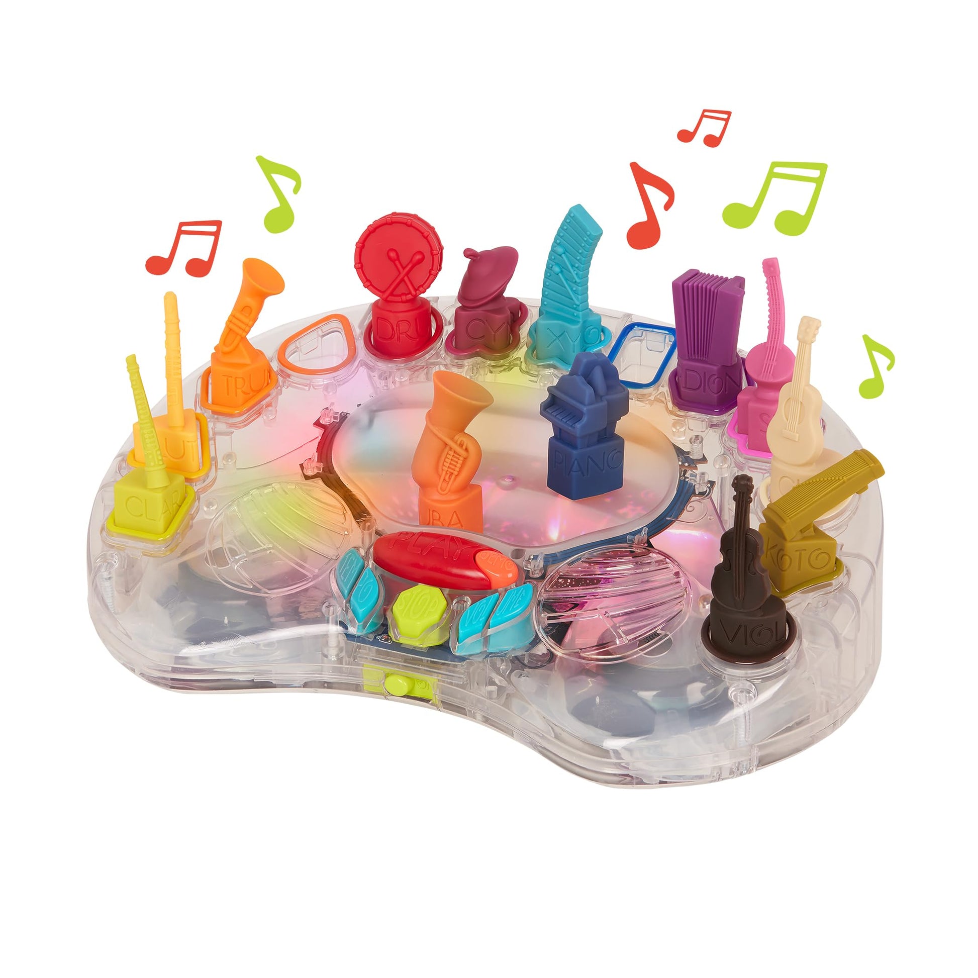 B. Toys - B. Symphony Musical Toy Orchestra For Kids 3+ Years– 13 Musical Instruments For Classical Music For Babies And Toddlers – Interactive Kids Music Toys With Lights And 15 Songs
