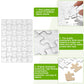 Sumind 10 Sets Blank Sublimation Puzzle Jigsaw Rectangle Heart Shaped White Diy Custom Puzzle Heat Press Thermal Transfer Pearl(A5-48 Rectangle And 75-Heart Shaped)