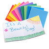 Hygloss Blank Books 5.5 X 8.5 Inches - 100 Pack - 10 Assorted Colors Paperback For Drawing & Writing - Empty Books For Journalin