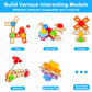 Vextronic Kids Tool Set, Wooden Toddler Tool Set with Tool Box/Bench, Montessori Toys for 1 2 3 4 5 6 Year Old, Play Toy Tools K