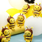 8 Pcs 5 Inch Stuffed Bees Plush Soft Small Bee Stuffed Animal Realistic Cartoon Little Honey Toy Adorable Doll For Birthday Party Decorations Diy(Vivid Style)