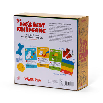 West Paw Dog'S Best Friend Game™ - Fun Family Game For Kids & Adults - Board, Challenge, & Dog Training Tip Cards Encourage Connection & Positive Reinforcement - Fun Games That Include Your Dog