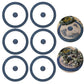 Jucoci Objective Point Markers 6Pcs Set Objective Marker Compatible With Wh40K Wargame (Miniature Not Included), Blue