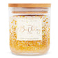 Birthday Gifts for Women-11oz Vanilla Scented Candle with Golden Glitter, Unique Birthday Gifts for Friends, Bestie, Mom, Sister