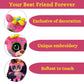 Fluffaroo Sugar Skull Teddy Bear (Dreamland Pink)