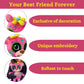 Fluffaroo Sugar Skull Teddy Bear (Mirage Black)