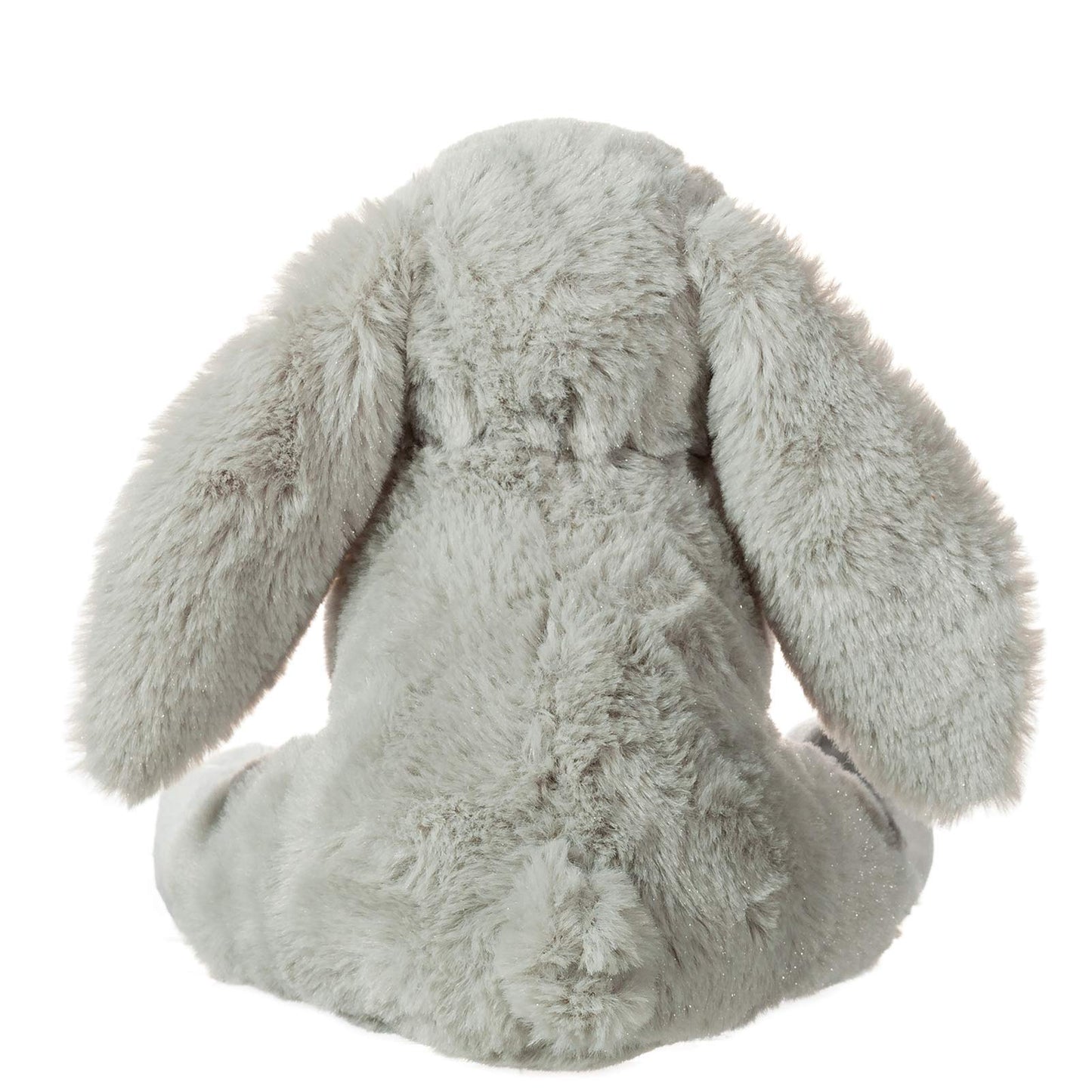 Apricot Lamb Toys Plush Grey Bunny Rabbit Stuffed Animal With Fluffy Soft Ears (Medium, 12 Inches)