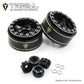 Treal 1.0 Beadlock SCX24 Wheels (4P) Classic 5-Star 1 Micro Bead lock Wheel for Axial 1/24 SCX24 Dodge Deadbolt C10 Gladiator Cr