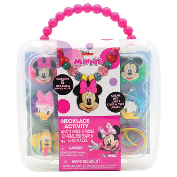 Tara Toys Minnie Mouse Necklace Activity Set - Rubber & Plastic - Model 94815 - Fun Craft for Kids