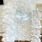 White Balloons In Different Sizes 5 10 12 18Inch-134Pcs Matte White Balloons For Garland Arch