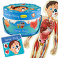 The Book Tree Human Body Puzzle Box For Kids I 50+ Jigsaw Puzzle Pieces & 1 Informative Board Book I Educational Toy For Childre