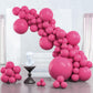 Partywoo Magenta Balloons, 127 Pcs Hot Pink Balloons Different Sizes Pack Of 36 Inch 18 Inch 12 Inch 10 Inch 5 Inch Dark Pink Balloons For Balloon Garland Balloon Arch As Party Decorations, Pink-Y12