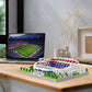 Barcelona Soccer Stadium Micro Blocks Building Sets, Micro Mini Bricks Architecture Building Block Sets For Adults, Football Fie