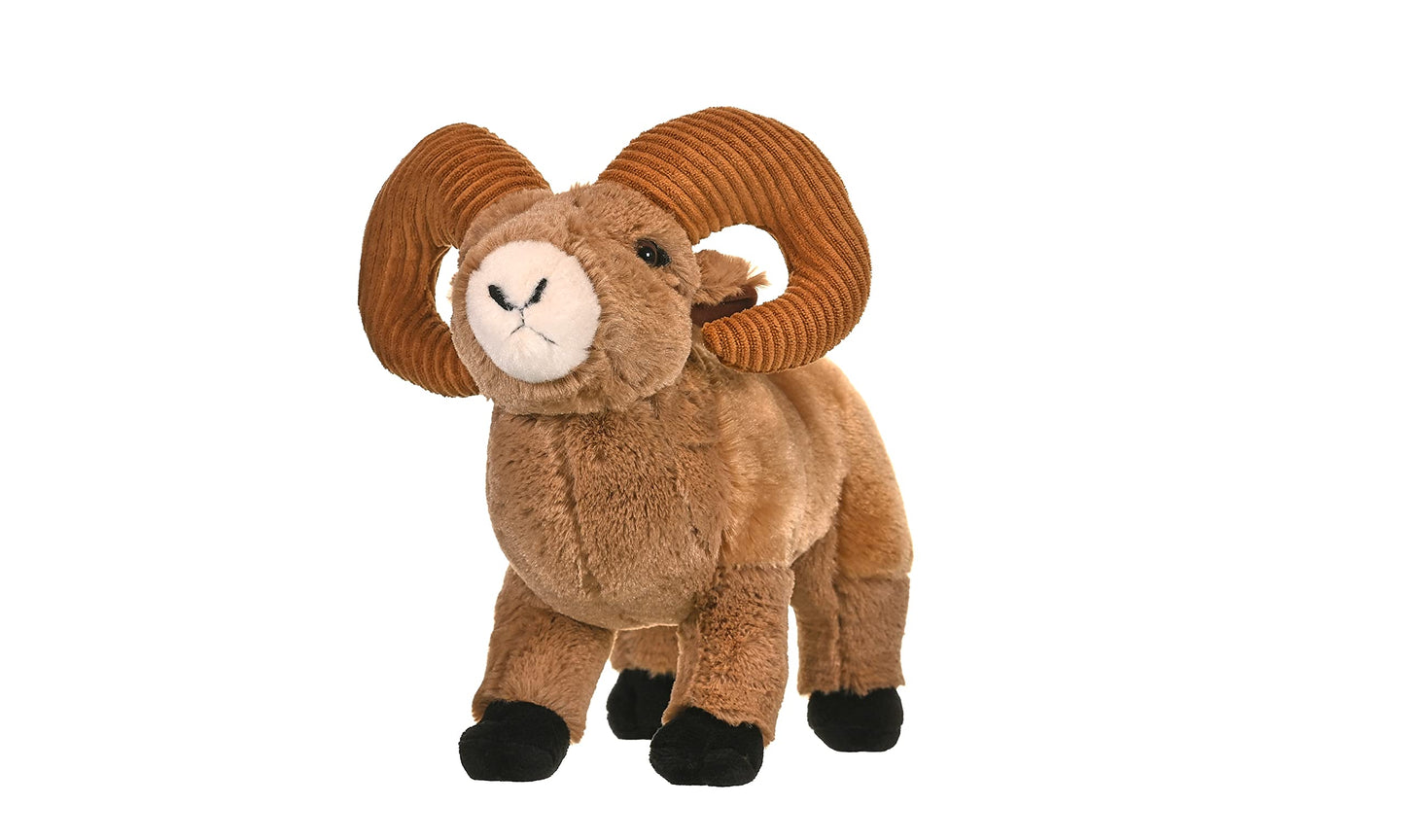 Wild Republic Bighorn Sheep Plush, Stuffed Animal, Plush Toy, Gifts For Kids, Cuddlekins 12 Inches