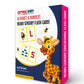 Neuro Sensory Educational Flash Cards: Alphabet & Numbers Early Math And Reading Comprehension Practice Set For Tiny Tots Set O