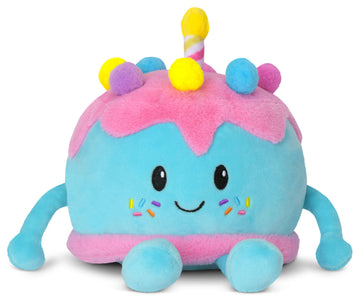 Iscream Screamsicles Kawaii Sweet Shop 8'' Plush - Birthday Cake