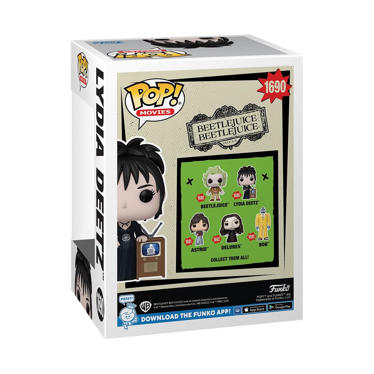 Funko Pop Movies: Beetlejuice Beetlejuice - Lydia Deetz - Collectable Vinyl Figure - Gift Idea - Official Merchandise - For Kids