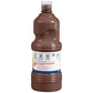 Prang Non-Toxic Ready-to-Use Washable Tempera Paint, 1 qt Bottle, Brown
