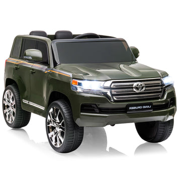 Kids Ride On Truck, Electric Vehicle With Remote Control, 12V Battery Powered, 3 Speeds, Led Lights, Music & Horn, Spring Suspen
