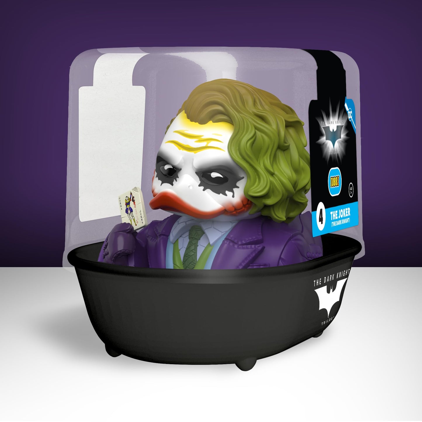 TUBBZ First Edition: Batman The Dark Knight - The Joker Cosplaying Rubber Duck Vinyl Figure