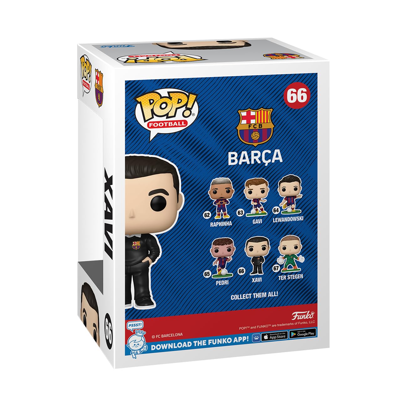 Funko Pop! Football: Barcelona - Xavi - 1/6 Odds For Rare Chase Variant - Barcelona Fc - Collectable Vinyl Figure - Gift Idea - Official Merchandise - For Kids & Adults - Sports Fans