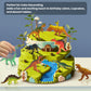 Zippytots Dinosaur Toys for Kids 3-5, 10 PCS Realistic Plastic Dinosaur Figure Toy Set Including T-Rex, Stegosaurus, Spinosaurus