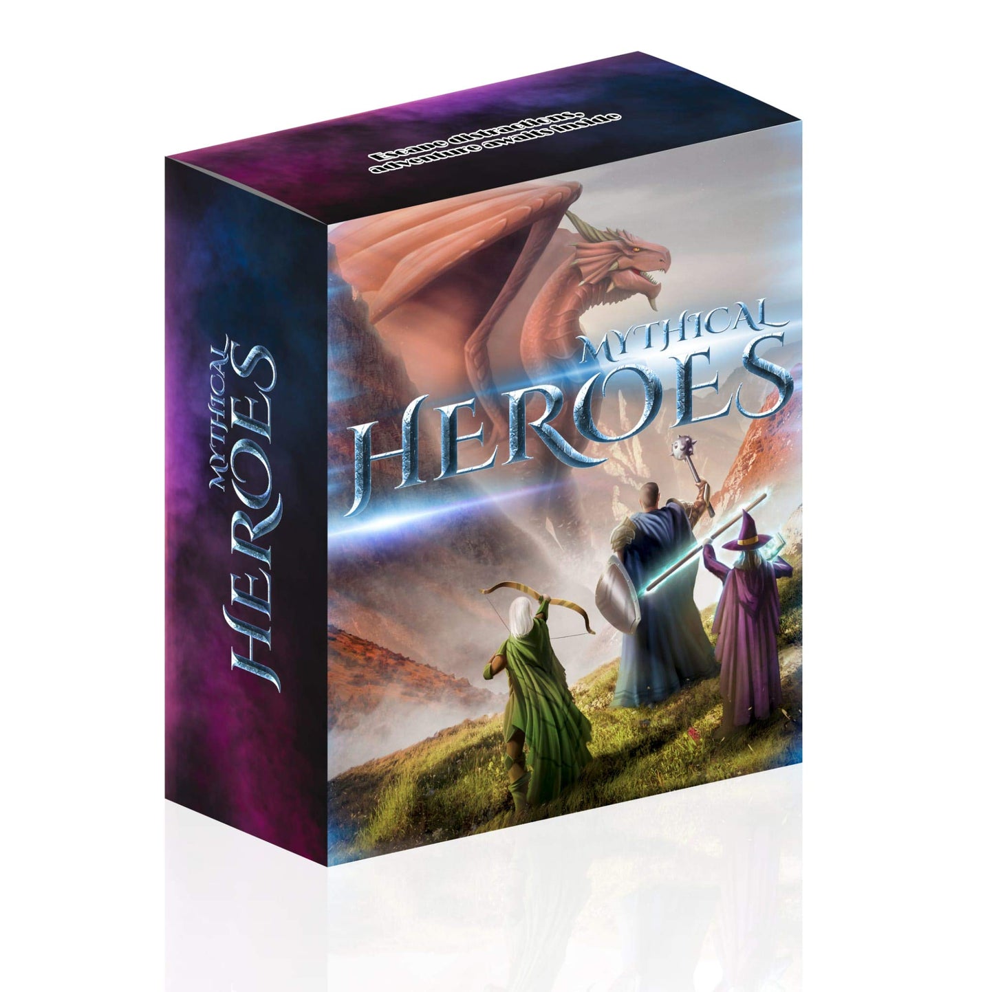 House Of Bodian Mythical Heroes Mini Figure Set For Rpgs - 93 Pcs In 16 Designs - Heroes And Monsters - Suitable Size For Dnd