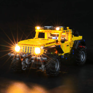 Lightailing Light Set For (Technic Wrangler 4X4) Building Blocks Model - Led Light Kit Compatible With Lego 42122(Not Included T