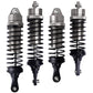 CrazyHobby RC Shocks for 1/10 4WD Traxxas Slash 4x4, Rustler 4X4 VXL, Stampede 4X4, Hoss 4X4, Replace 5862 Big Bore Shock Set, w