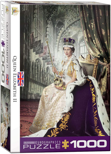 Eurographics 6000-0919 Queen Elizabeth Ii 1000-Piece Puzzle