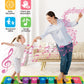 EduCuties Baby Musical Learning Toy - Floor Piano Playmat with Animal Flash Cards & Touch Keyboard, Model EC-MusicalMat-02