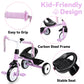 Liberry Toddler Tricycle Age 2 3 4 Years Old, Kids Trike with Bell, Back Basket and Removable Pedal, 3 Wheel Bike Riding Toy Gif