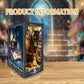 Strucwood Diy Magic Book Nook Kit Miniature House Kit Tiny House Bookshelf Decor 3D Wood Puzzle Dollhouse For Adults - Magic Pot
