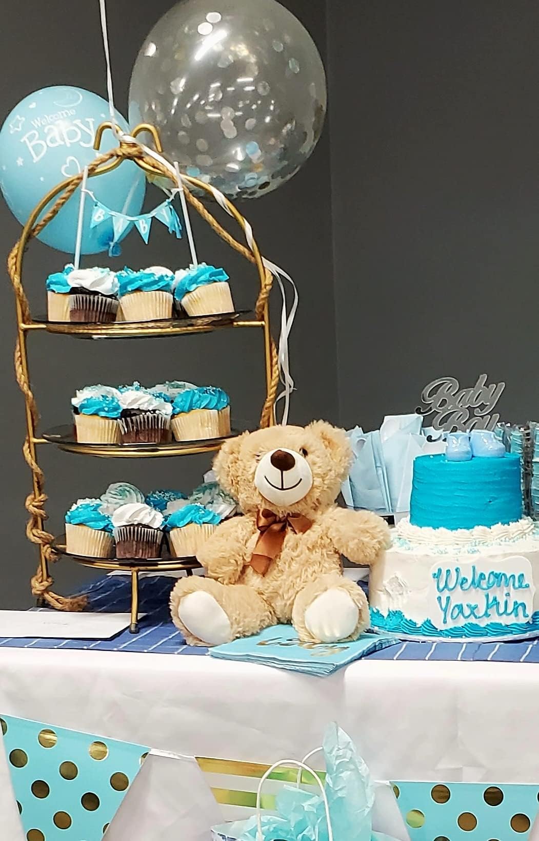 Lelelong 12 Pack Teddy Bears Bulk 13.5 Inch Small Teddy Bear Stuffed Bears For Baby Shower Centerpiece Decorations For Christmas