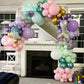 Mermaid Balloon, 60 Packs 12 Inch Mermaid Theme Birthday Party Decorations With Metallic Pink Purple And Blue Balloons Fo Girls