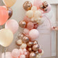 Voircoloria Metallic Rose Gold Balloons, 66Pack 12Inch Chrome Rose Gold Latex Party Balloons For Birthday Baby Shower Valentine'