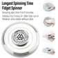 Freelove Viking Pirate Fidget Spinners For Adults, Heavy Metal Figette Spin, Premium Bearing, Silent Long Spinning, Small Gossip Desgin, Stainless Steel Silver