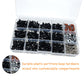 520pcs Universal RC Screw Kit Screws Assortment Set, Hardware Fasteners for Traxxas Redcat Arrma Axial RC4WD HSP HPI SCX10 Losi