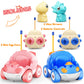 2 Pack Remote Control Car Toys for Girls 2 3 4 Years Old, Race Cars for Toddlers, Dinosaur Toys for Kids 2-4, RC Car Toys with M