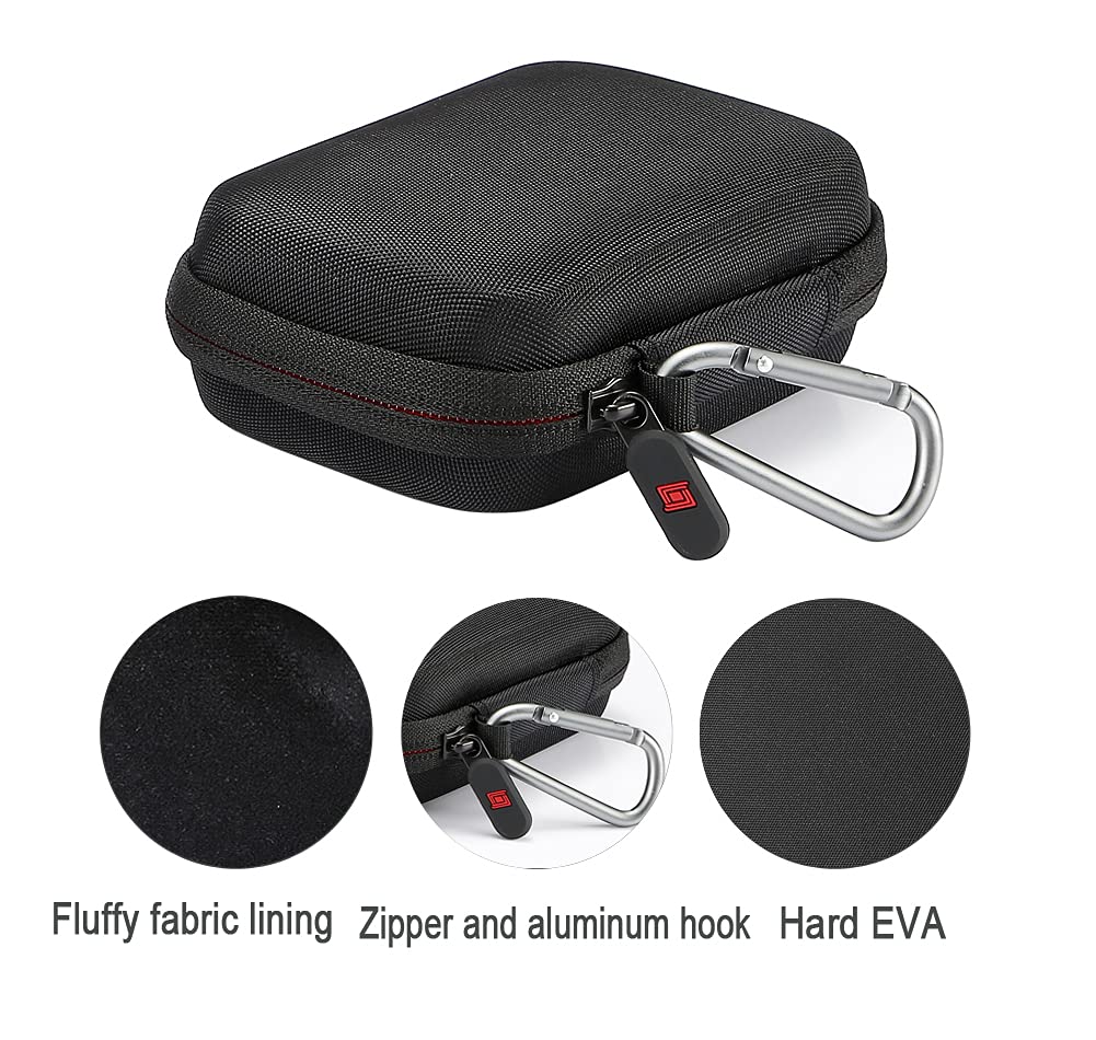 RAIACE Hard Travel Case for Five Crowns Card Games - Protective Black Aluminum Storage Bag (Cards Not Included)