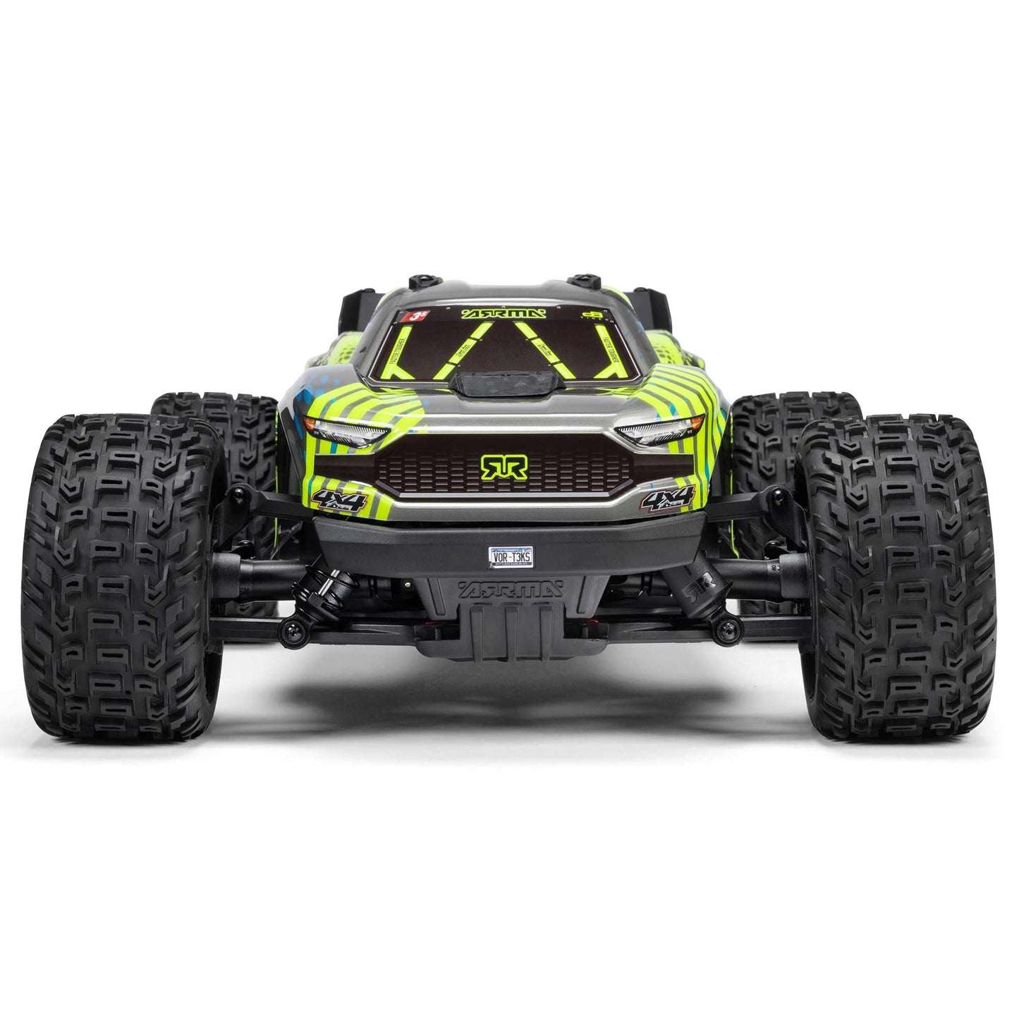 ARRMA VORTEKS 4X4 1/10 BLX Brushless Stadium Truck RTR, Teal, Model ARA4305V4T2 (Battery & Charger Not Included)