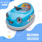 12V Dual Battery Electric Ride on Kids Bumper Car w/Remote Control,360 Degree Spin,Push Rod Rocker Horse Function,3-Speeds Babie