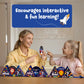 Skillmatics Flash Cards - Science Snippets Space, Learning Aids & Educational Toys For Boys & Girls, Gifts For Ages 7, 8, 9 & Up, 70+ Cards