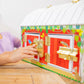 Melissa & Doug Latches Barn Toy - Sensory Activity with Doors & Locks, 10.25” x 9” x 7.5”, Multi, Model 96067, Wood, Ages