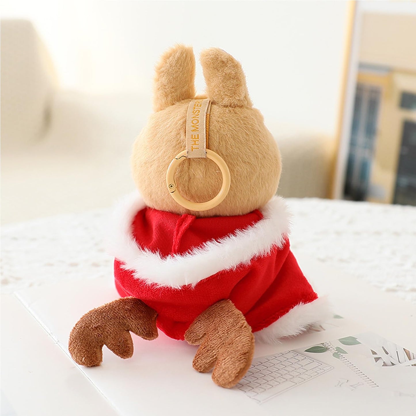 QIUTIMIY Clothes for Doll 17cm Doll Clothes Doll Clothes enhanced Doll Outfit with Accessories-Birthday Deer Cloak(NO Doll Included)