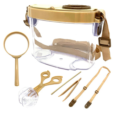 Jtcjozz Bug Catcher Kit, Bug Collection Kit, Outdoor Nature Explorer Kit With Tweezers, Magnifying Glass, Science Educational Ki