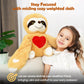 Micling Weighted Stuffed Animal - Brown Sloth, 4.5 lbs Plush Toy for Sensory Needs, Autism & Anxiety Relief, Comfort for Kids & Adults