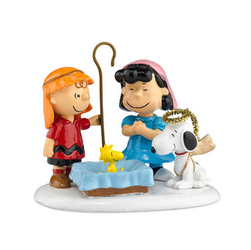 Department 56 Peanuts Pageant Village