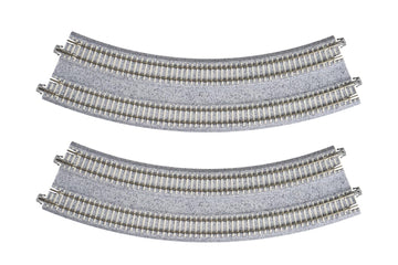 Kato 20-183 N Unitrack 12 3/8 - 11 Radi Dbl Curve 2Pcs
