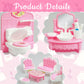 20 Pieces Doll House Furniture And Accessories Set Dollhouse Furniture Set Mini Dollhouse Furniture 1 12 Scale Bedroom Living Room Bathroom Furniture Accessories